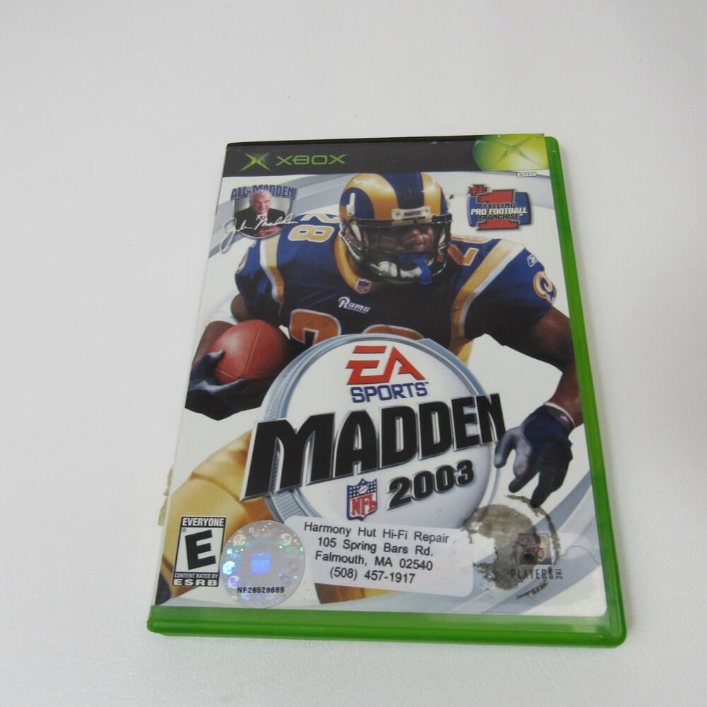 Madden NFL‎ 2003 (Microsoft Xbox, 2002) CIB 1